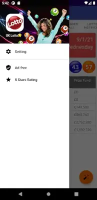 UK Lotto - AI Prediction android App screenshot 1