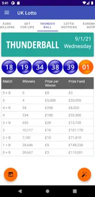 UK Lotto - AI Prediction android App screenshot 4